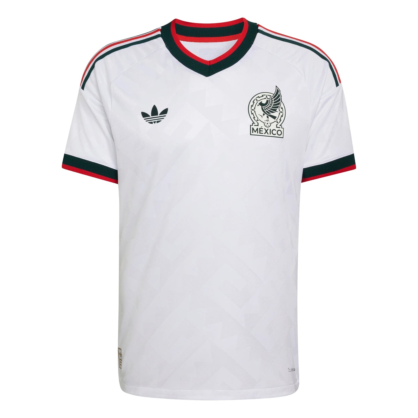 adidas Mexico Away Authentic Mens Soccer Jersey 2026 White