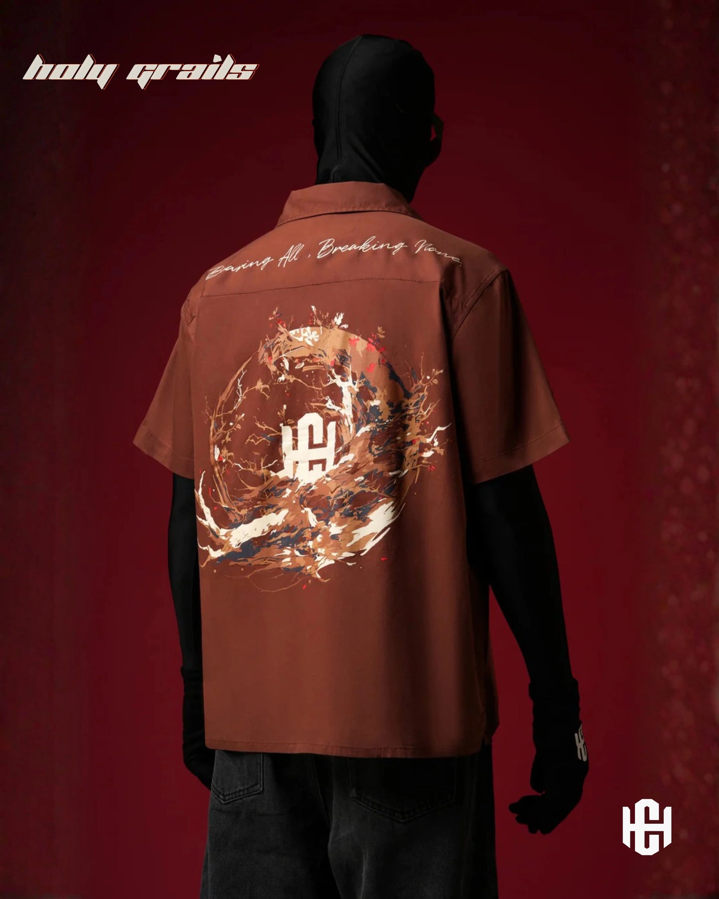 Rooted Bowling Earth Brown Shirt HG x Charactr