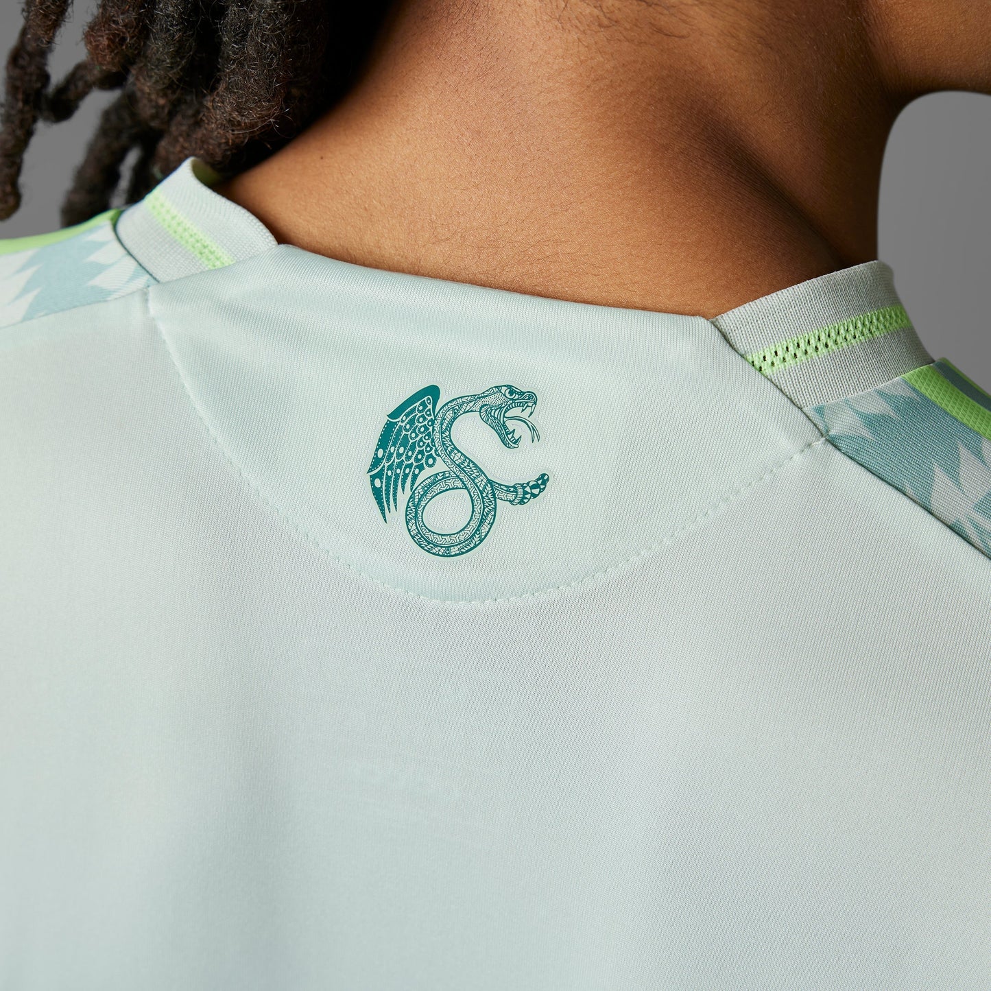 adidas Mexico Away Authentic Jersey 2024 Linen Green