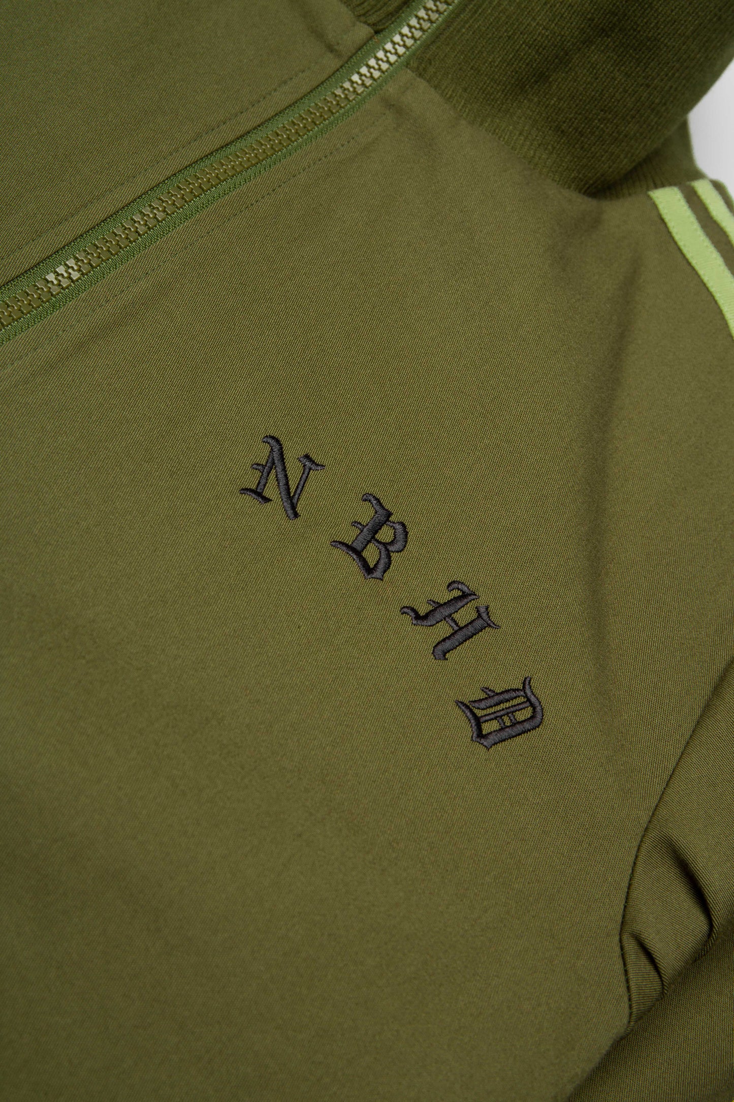 adidas X Neighborhood Collection Mens Track Jacket Trace Olive White