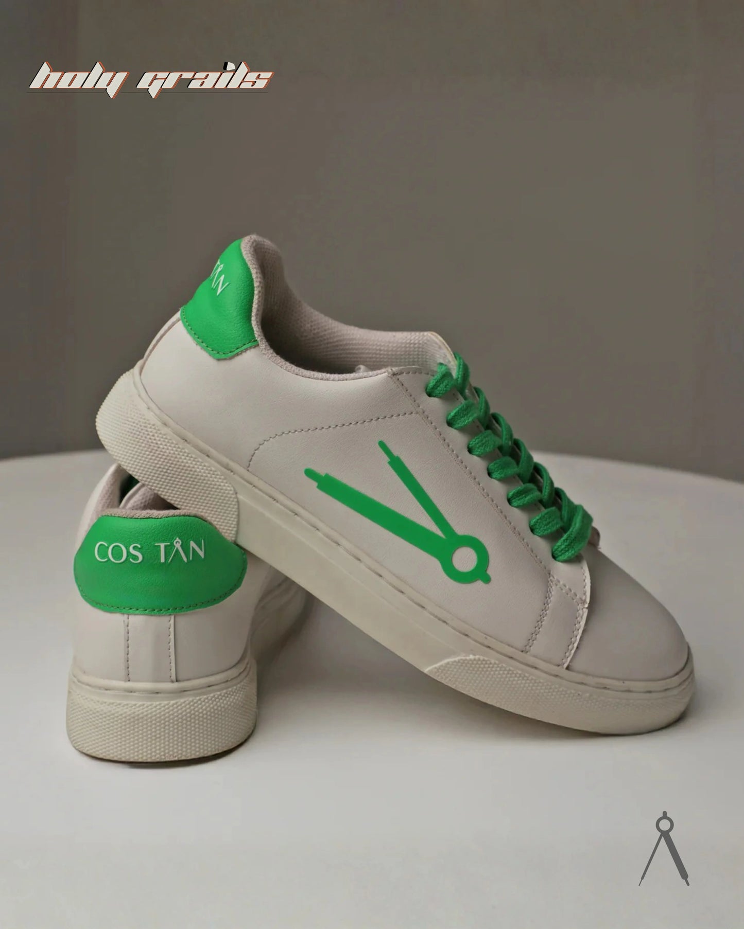 Arc Ivory Verdant Pop Sneakers HG x Cos Tan