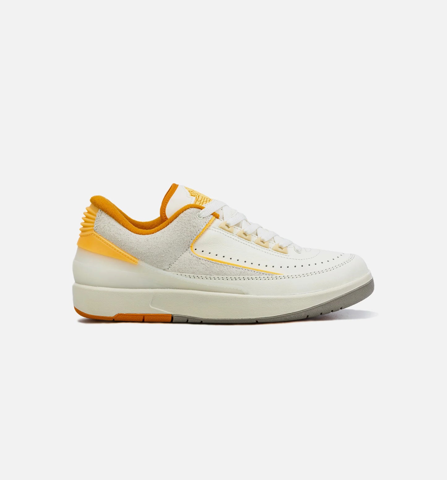 Air Jordan 2 Retro Low Melon Tint Mens Lifestyle Shoe White Orange