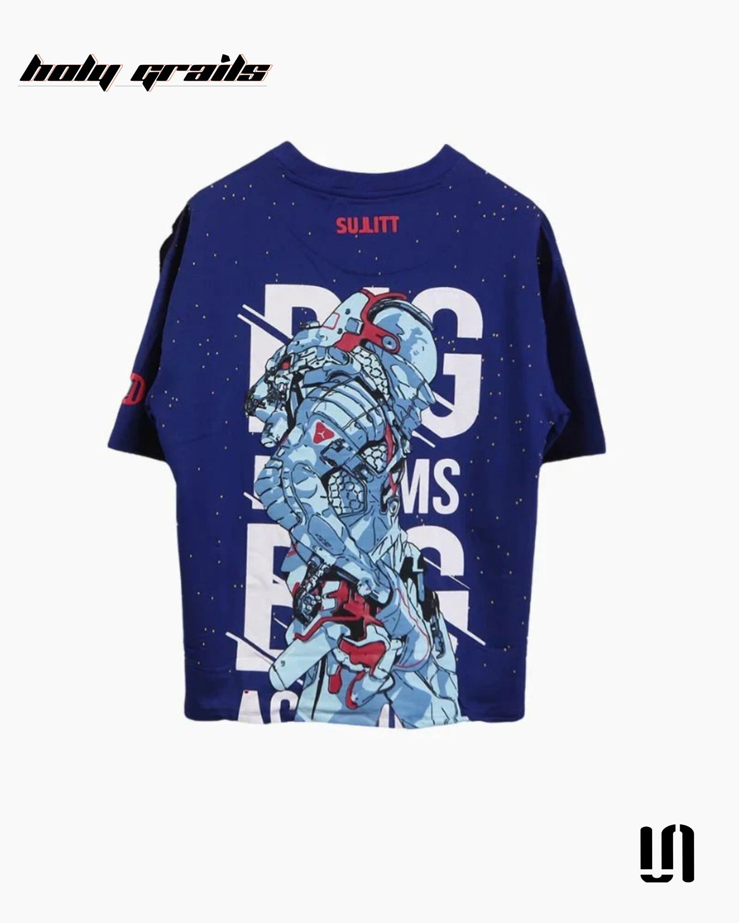 Moon Walker Blue Oversized Tee HG x Sullitt