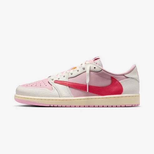 Air Jordan 1 Retro Low OG SP Travis Scott Sail Tropical Pink