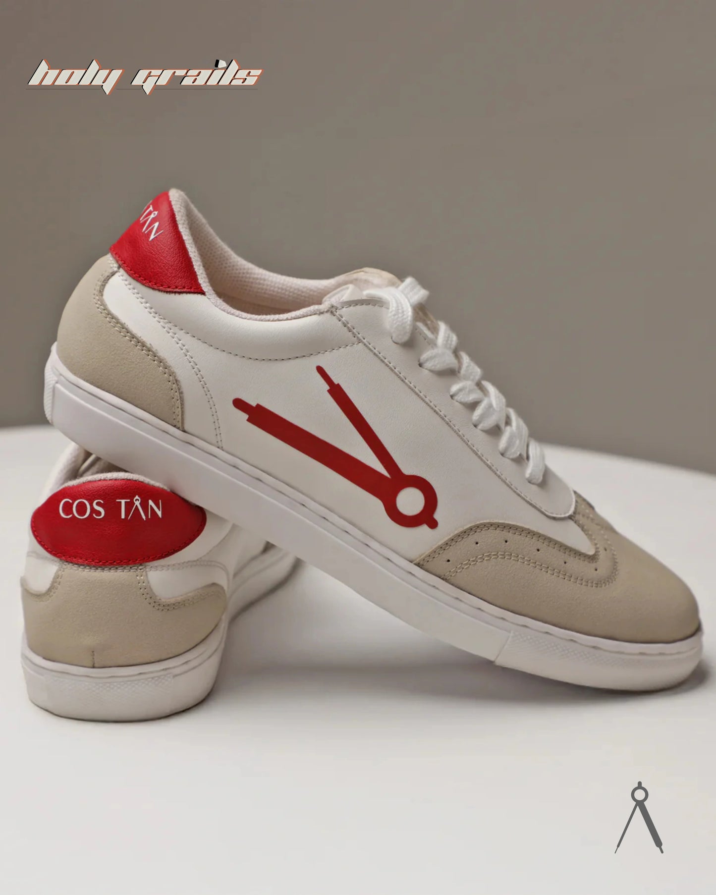 Tangent Red Accent Sneaker HG x Cos Tan
