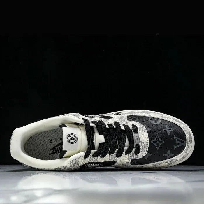 Louis Vuitton x Nike Air Force 1 Royal Black