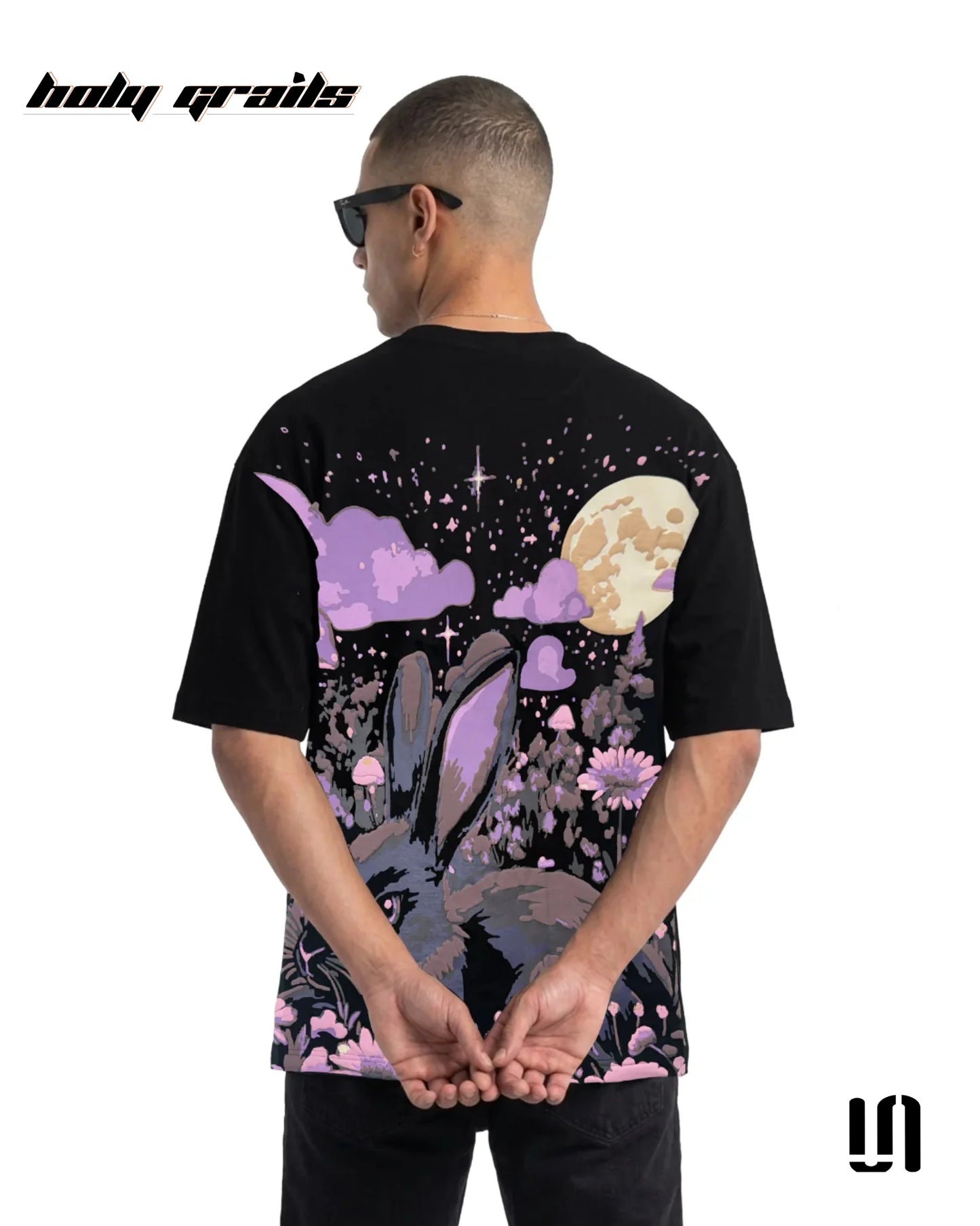 Eclipse Bunny Black Tee HG x Sullitt