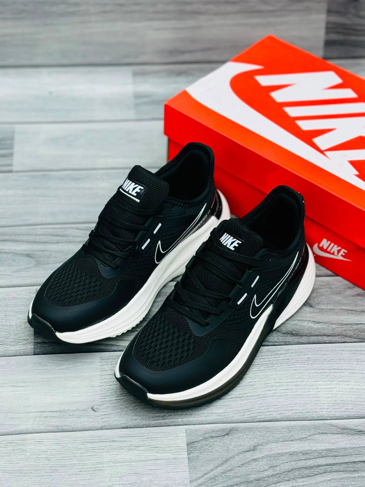 NIKE PEGASUS 41 BLACK AND WHITE