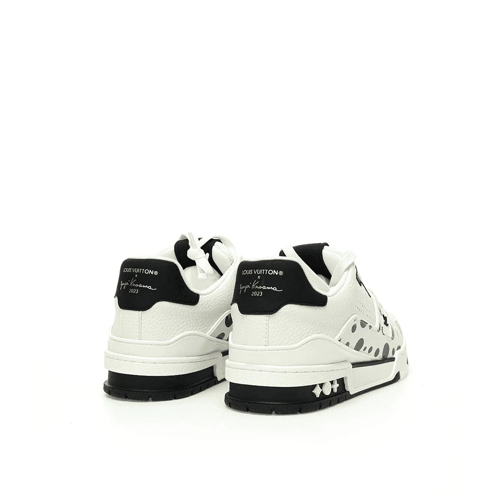 Louis Vuitton LV Trainer Sneaker x Yayoi Kusama Black