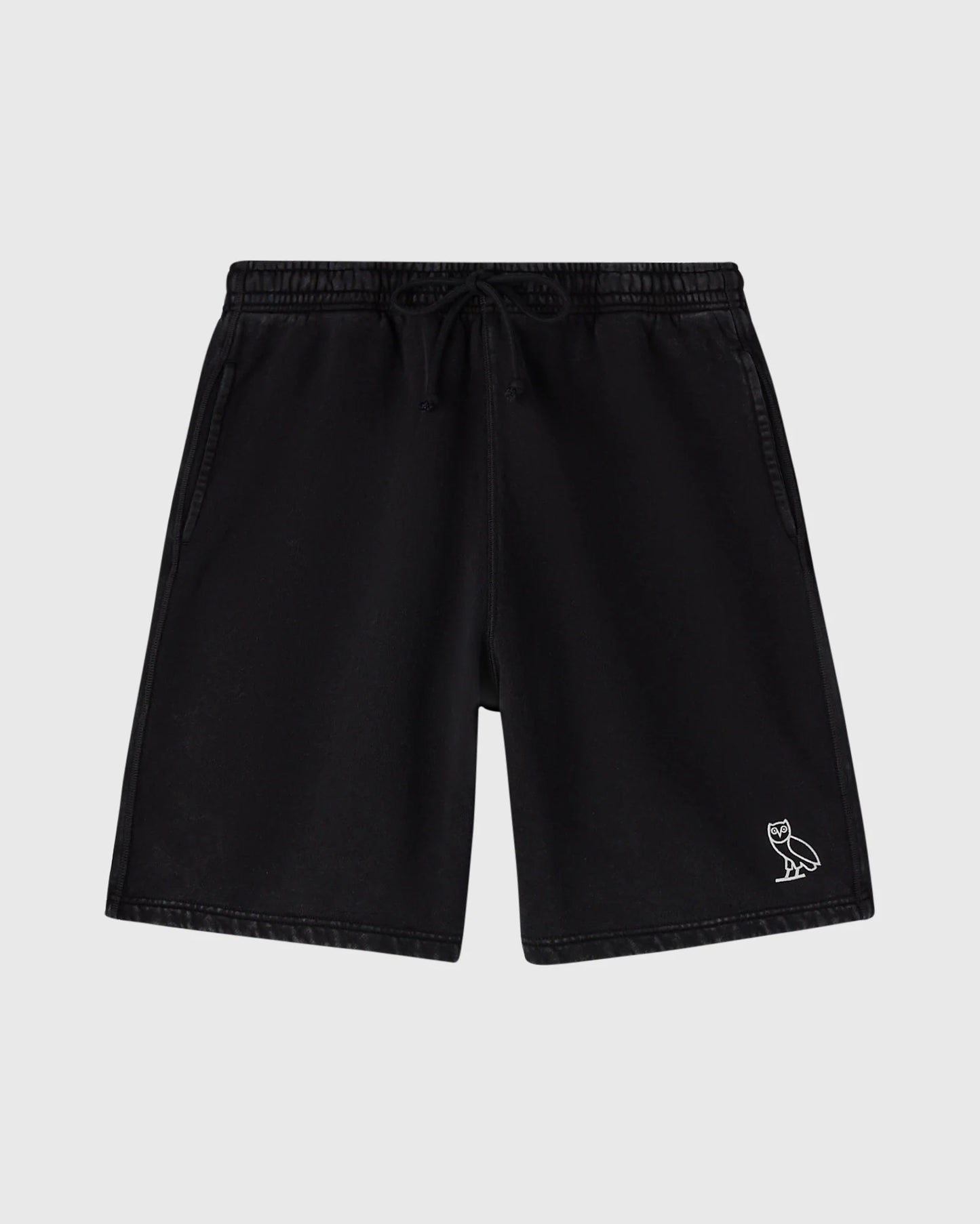 Muskoka Sweatshorts Garment Dyed Black