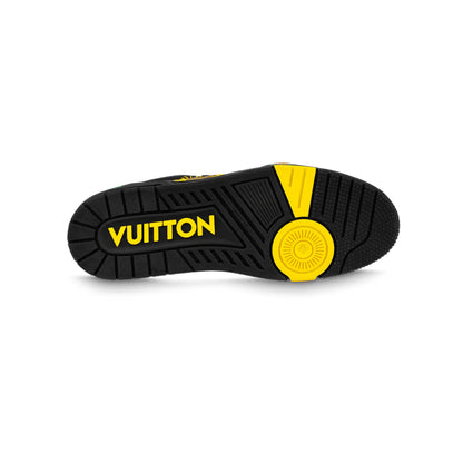 Louis Vuitton LV Trainer Sneaker x Yayoi Kusama Black Print