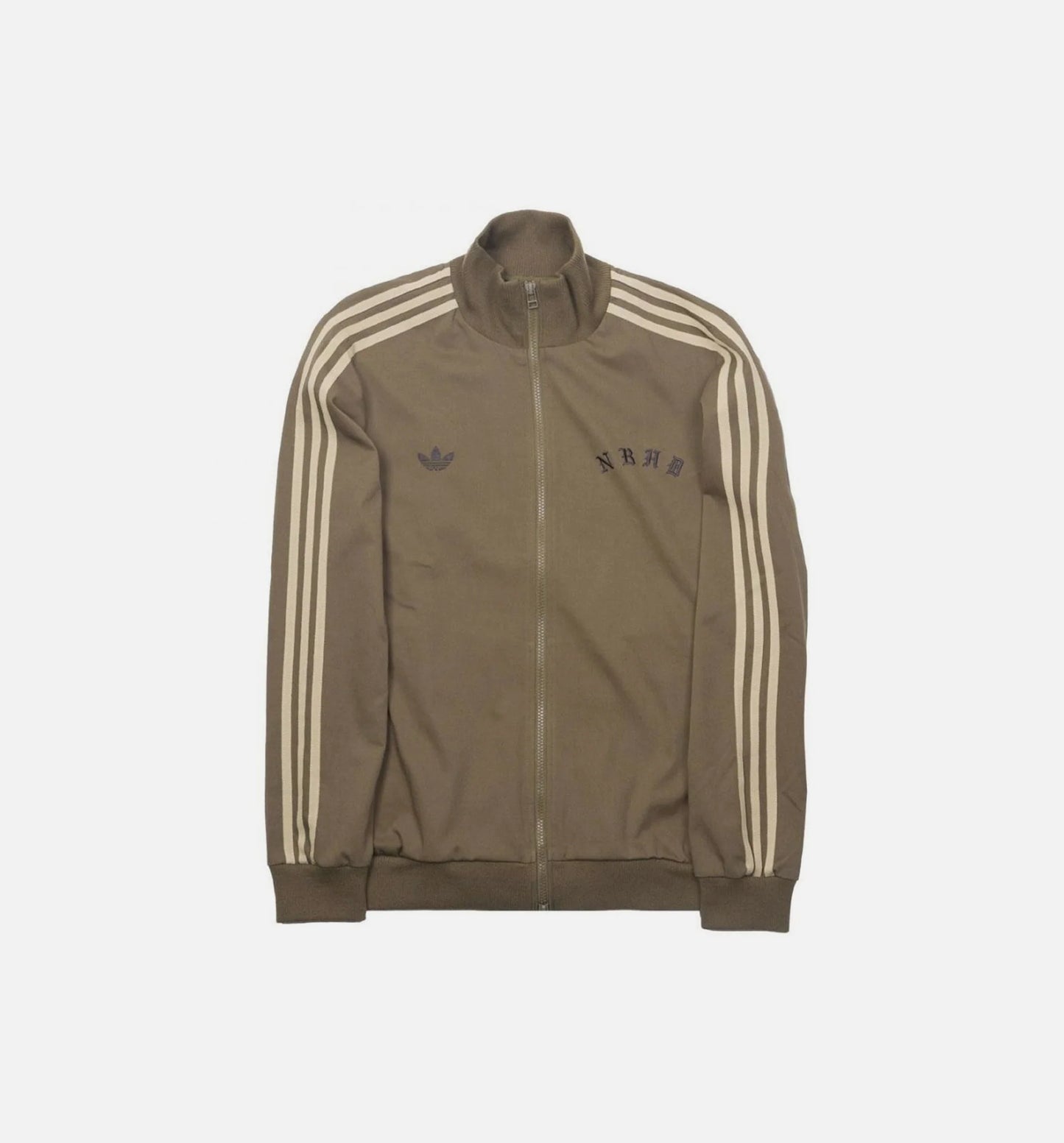 adidas X Neighborhood Collection Mens Track Jacket Trace Olive White
