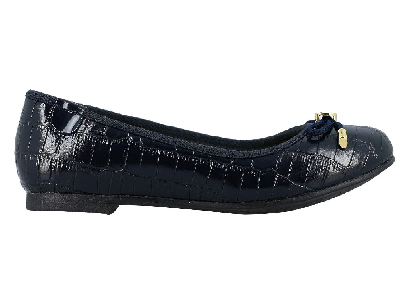 Zapatos Flats Westies Negros para Mujer