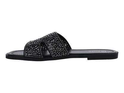 Sandalias ROZE Negro para Mujer