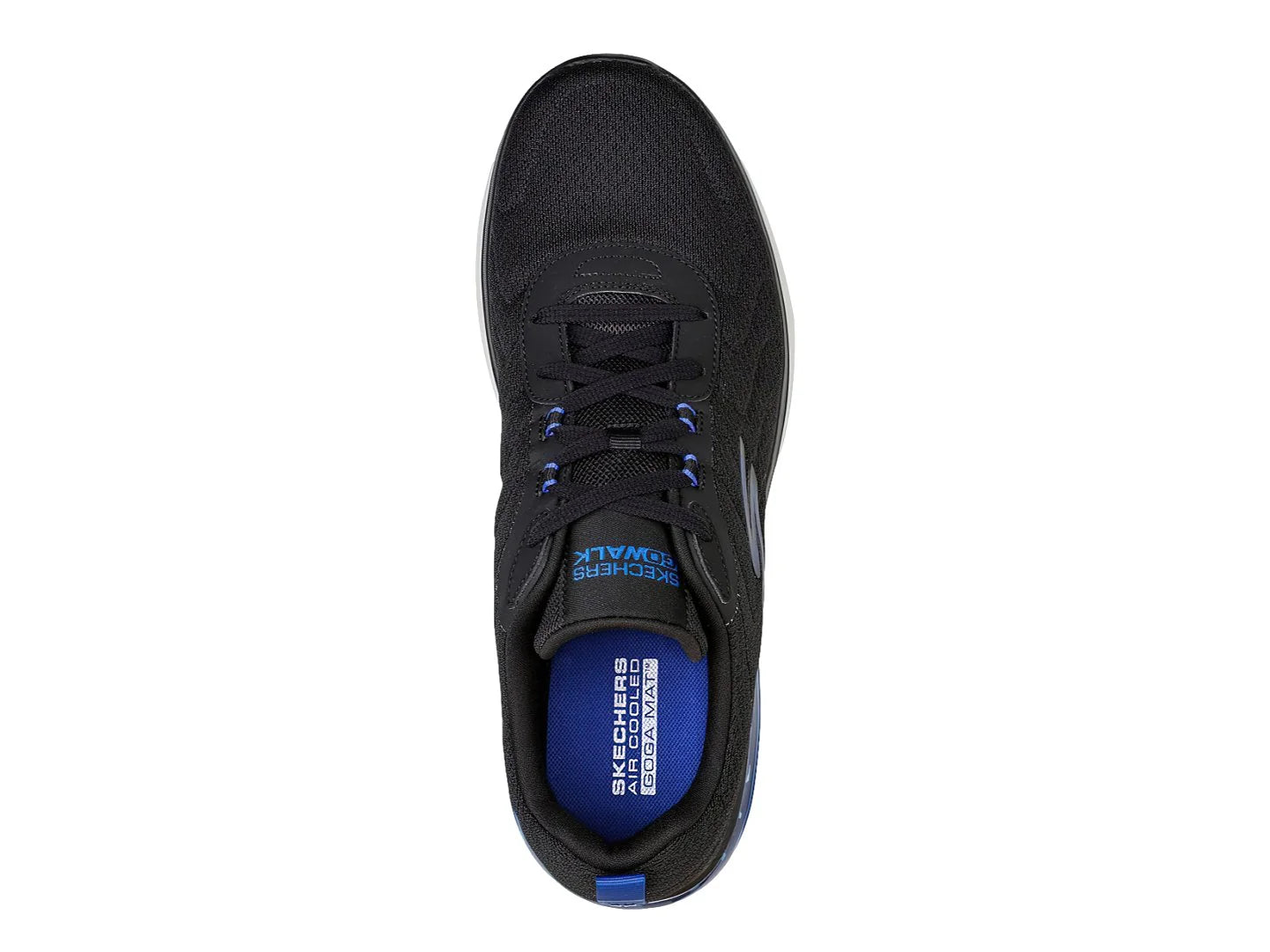 Tenis Skechers Go Walk Air 20 Negro y Azul para Hombre