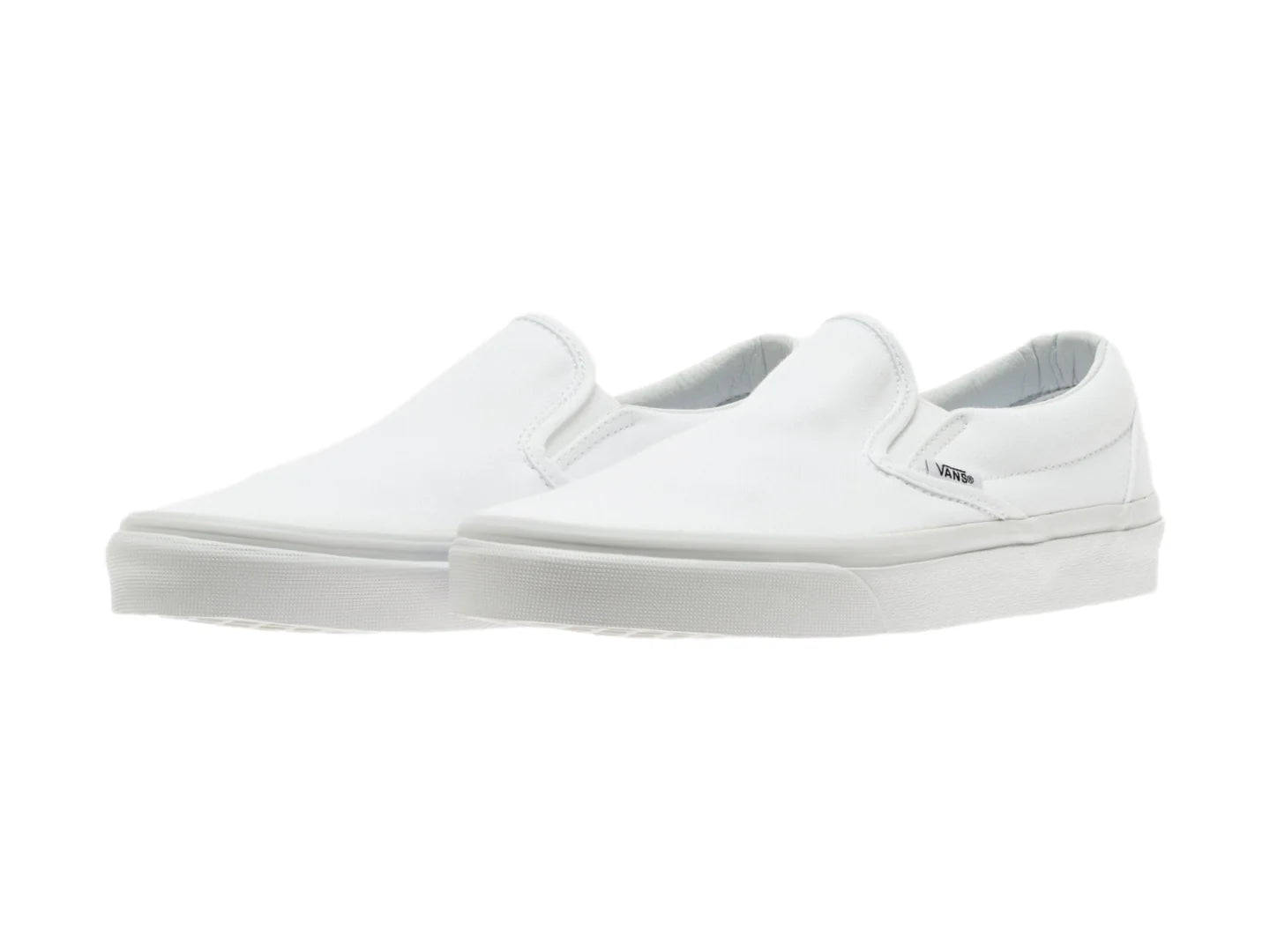 Tenis Vans Classic Slip On Blancos Unisex