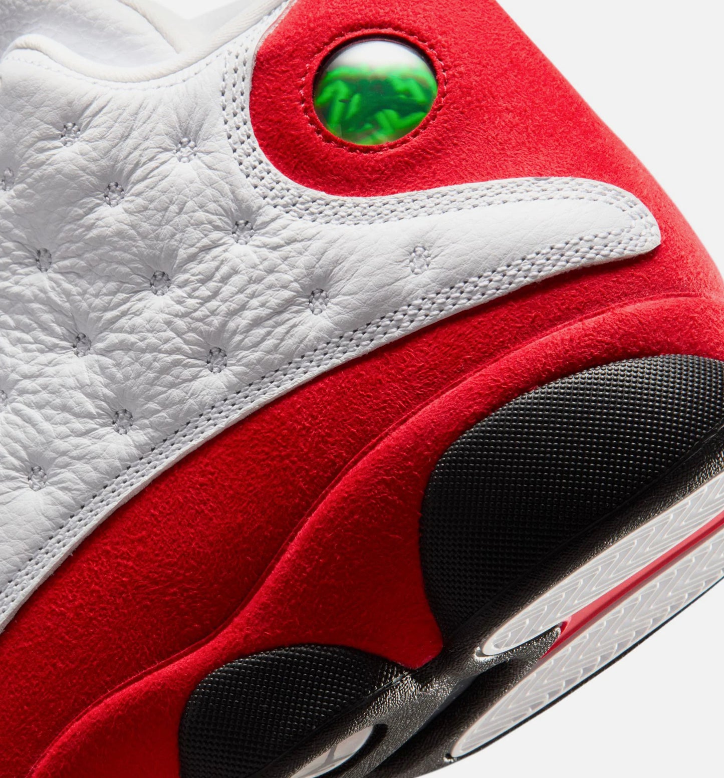 Air Jordan 13 Retro White And University Red Mens Lifestyle Shoe White Black True Red