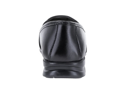 Zapatos Mocasines de Piel Negro Luna Rosa para Mujer