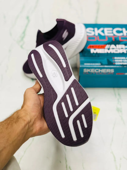 SKECHERS ARCHFIT PLUM FOR WOMEN
