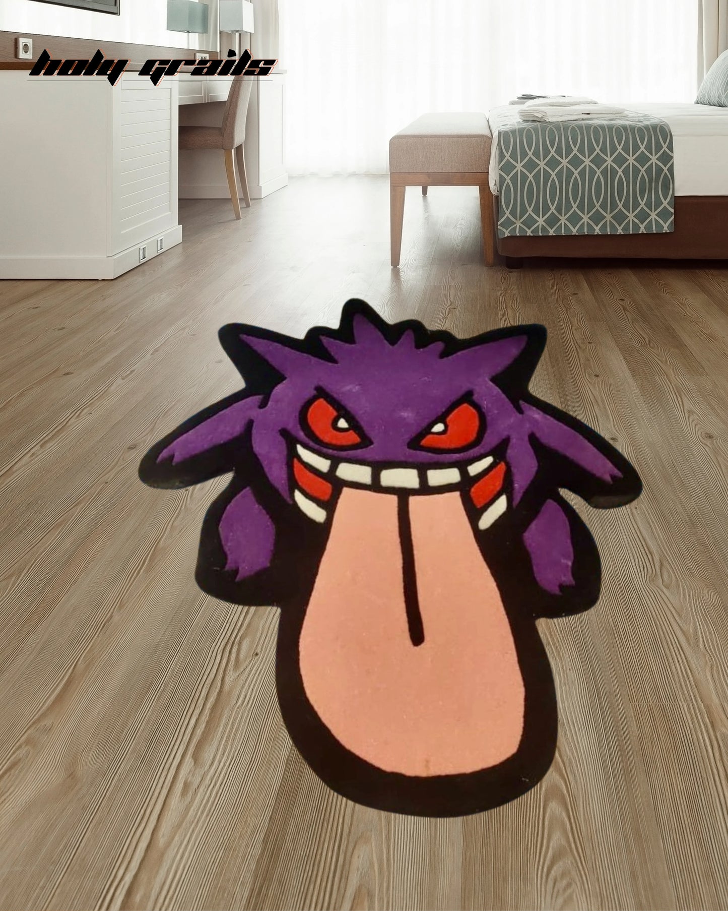 Ghastly Grin Hand Tufted Rug
