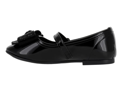 Zapatos Planos 4EVER Charol Negro para Niña