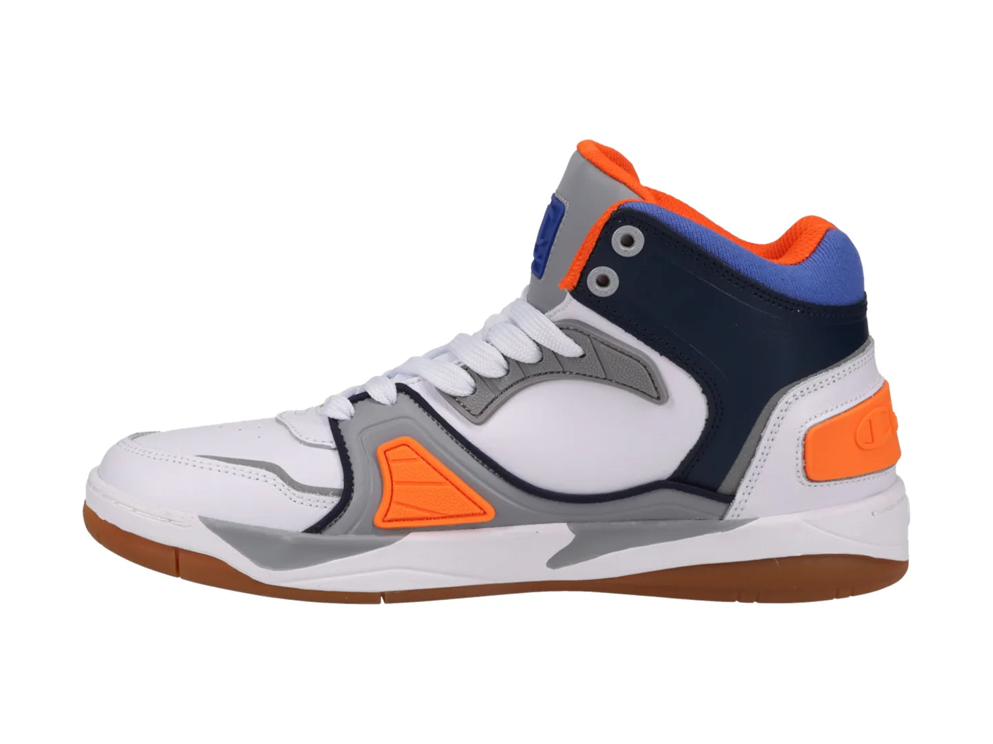 Tenis Champion Rezone Drill Blanco Gris y Marino para Hombre