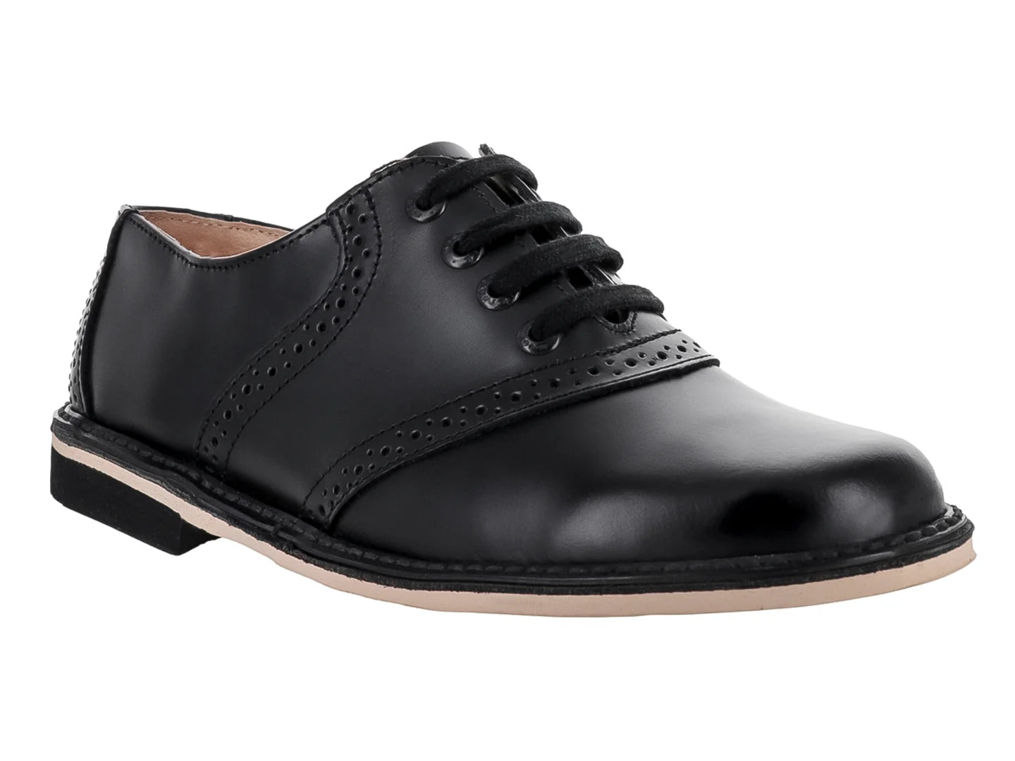 Zapatos Escolares Elefante Negro para Niña