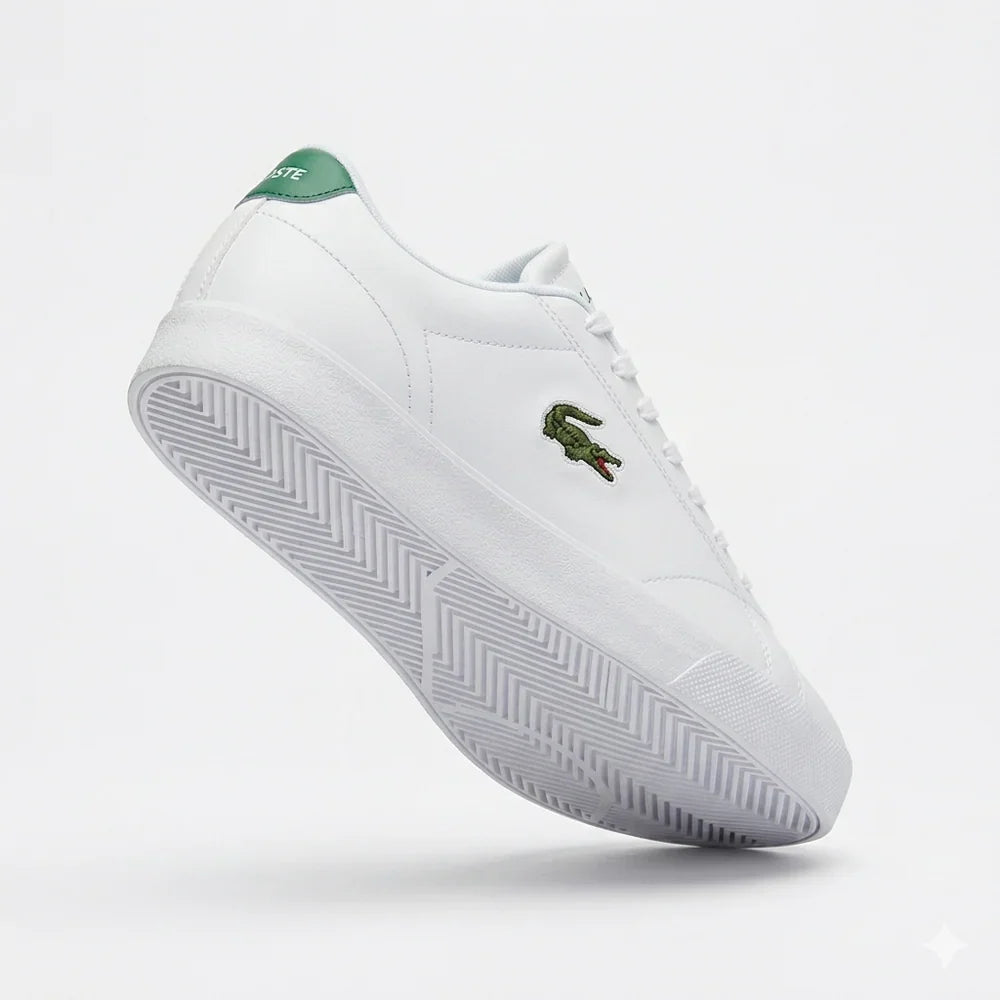 Lacoste Lerond Pro Sneakers Homme Blanc Vert Élégance Confort