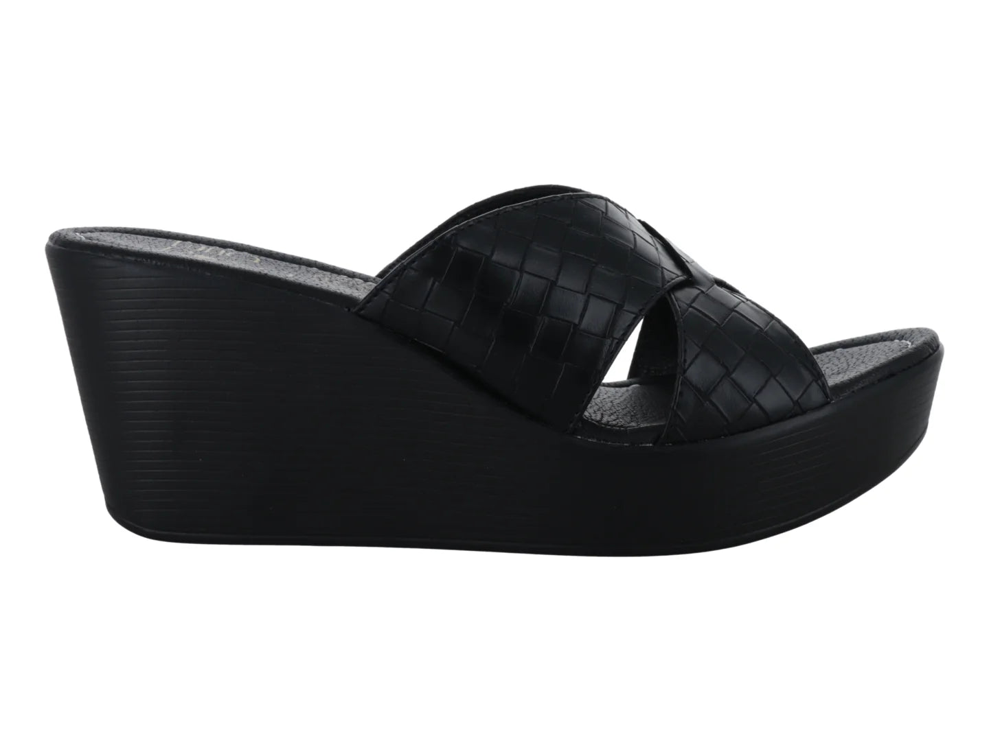 Sandalias Luna Rosa Negro para Mujer