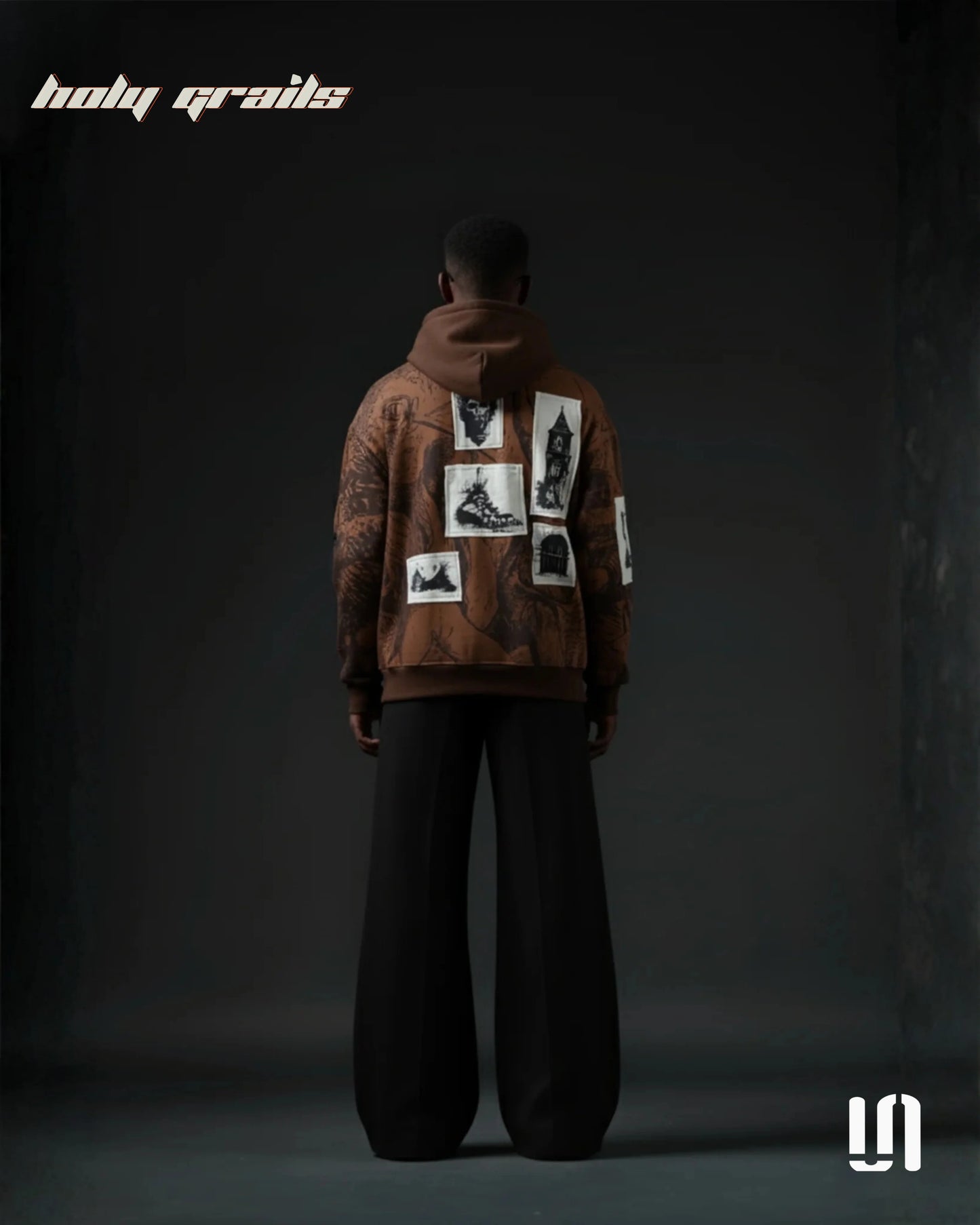 Ubran Roast Brown AOP Hoodie HG x Sullitt
