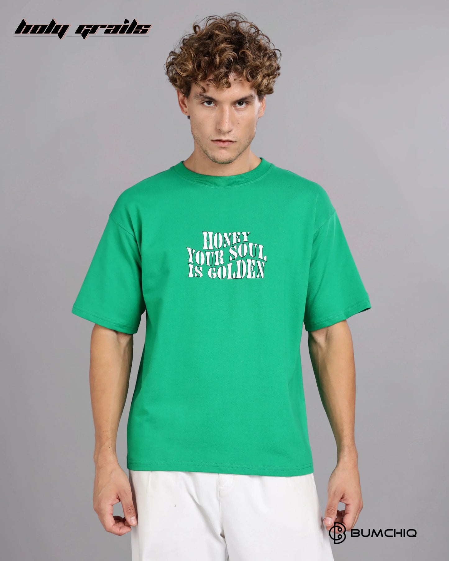 Goat Aura Green Oversize Tee HG x Bumchiq
