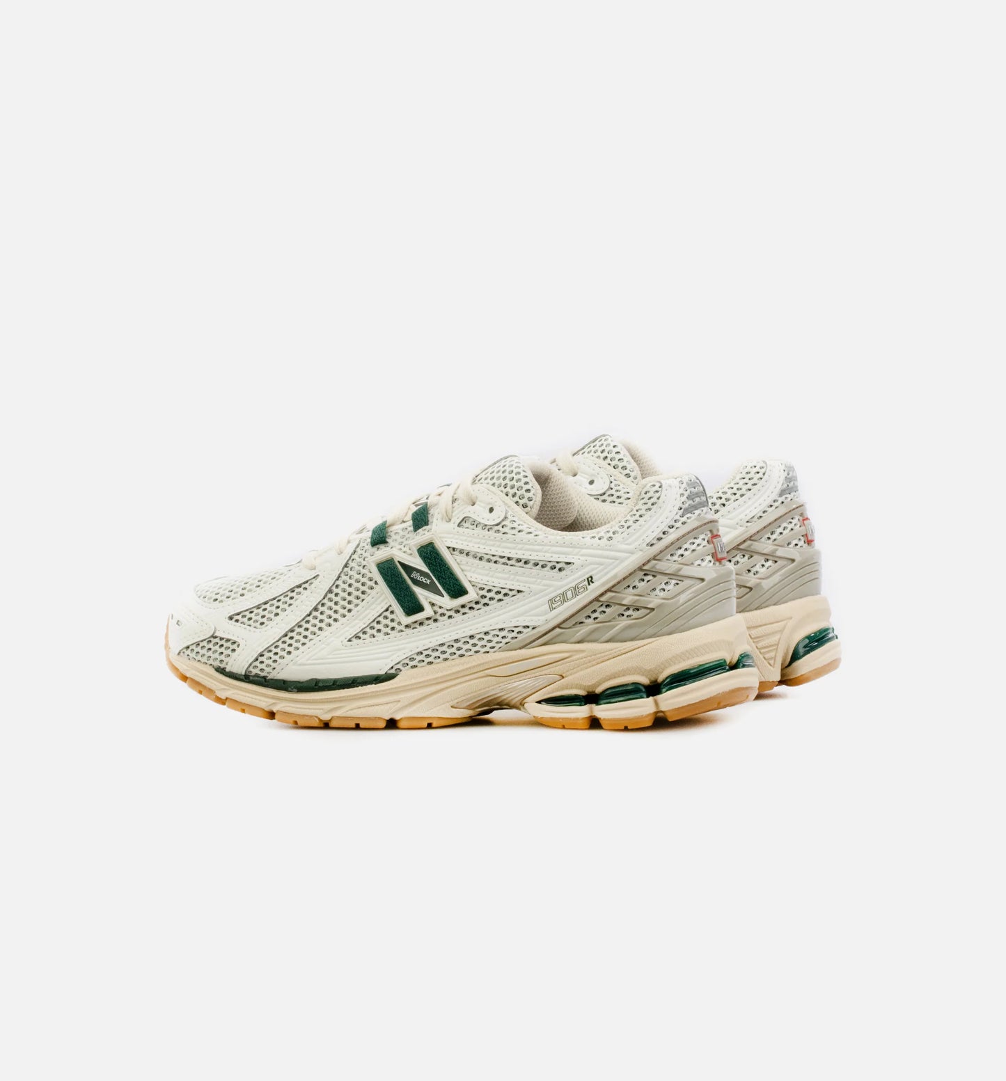1906R Mens Lifestyle Shoe White Green