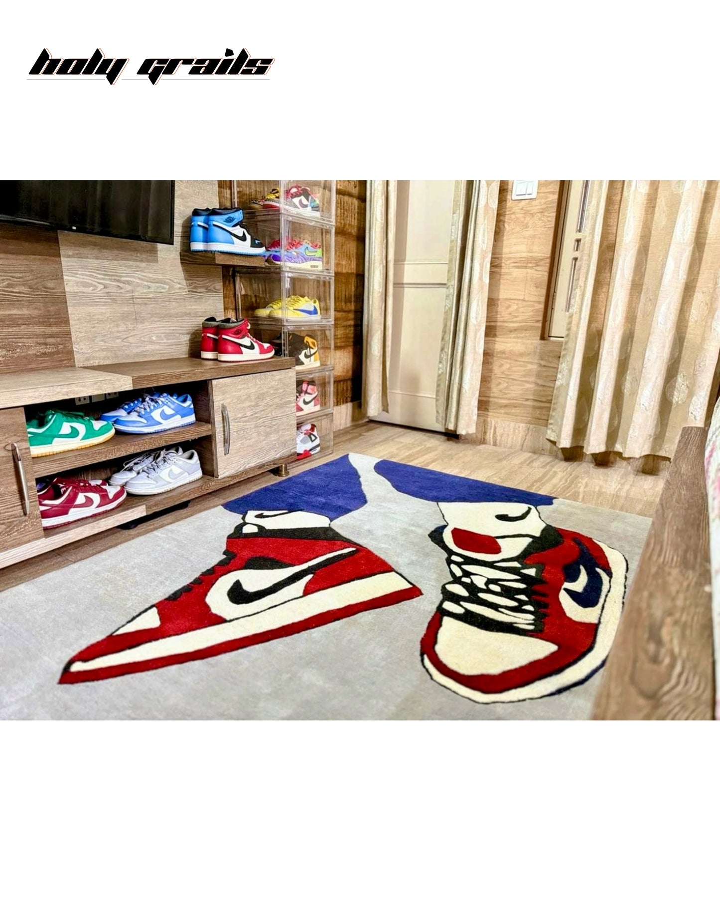 Sneakerhead Hand Tufted Rug