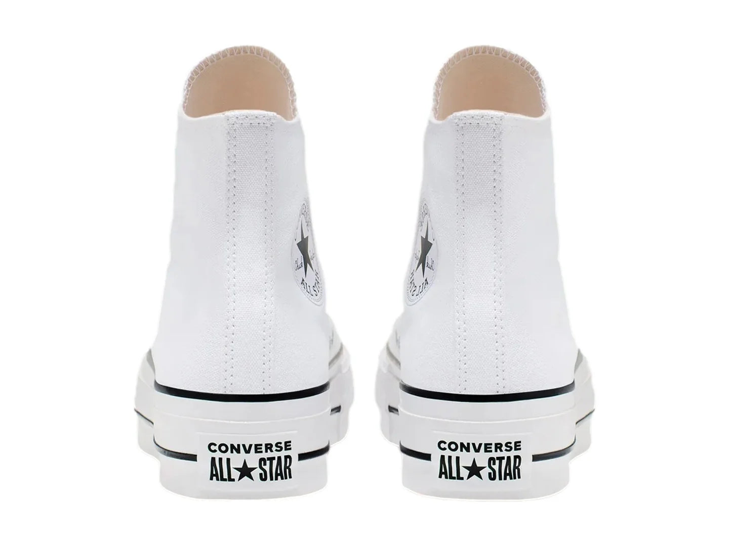 Tenis Converse Chuck Taylor All Star Lift Hi Blancos para Mujer