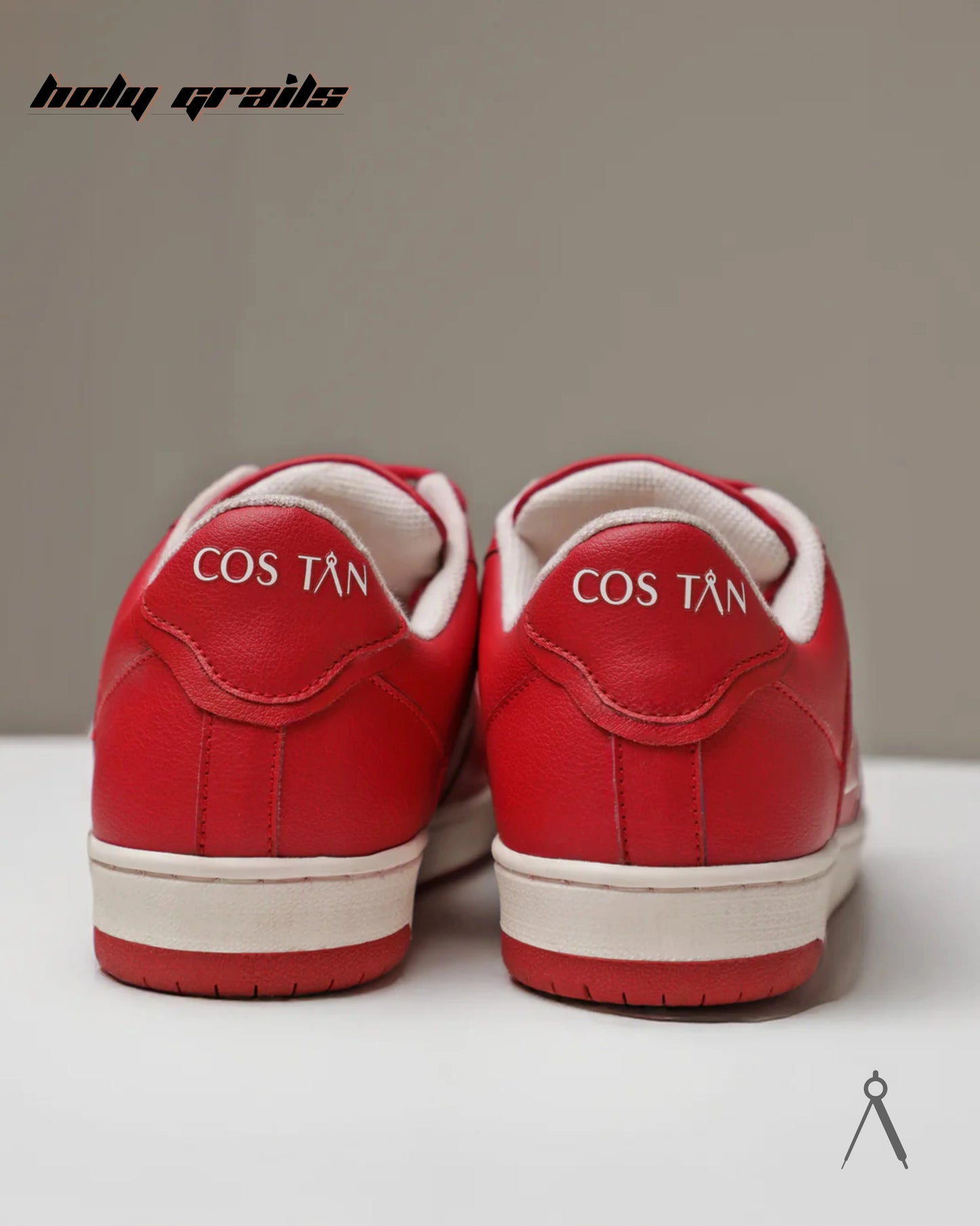 Theta Monotone Red Sneaker HG x Cos Tan