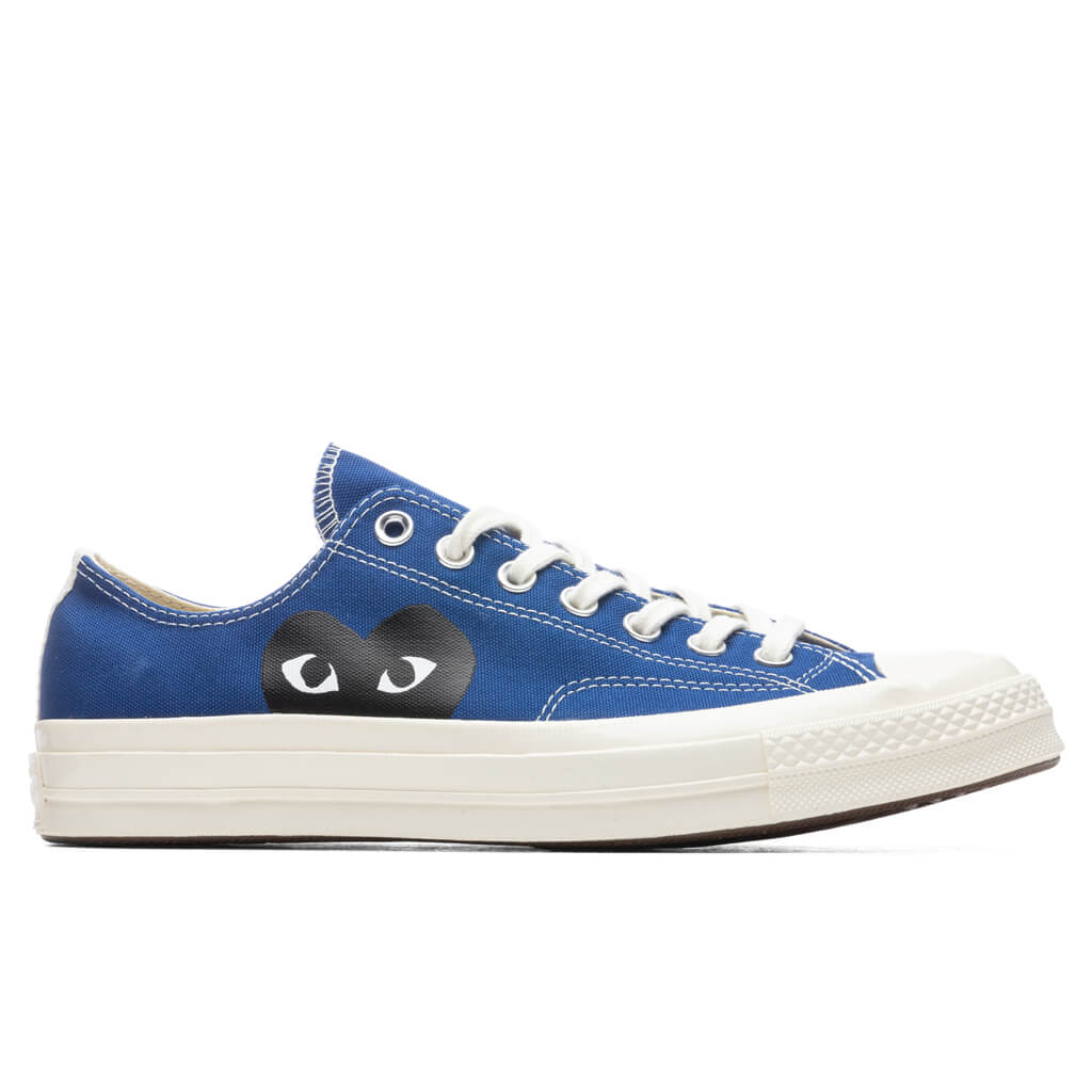 Converse x Comme Des Garcons PLAY All Star Chuck 70 Ox Blue