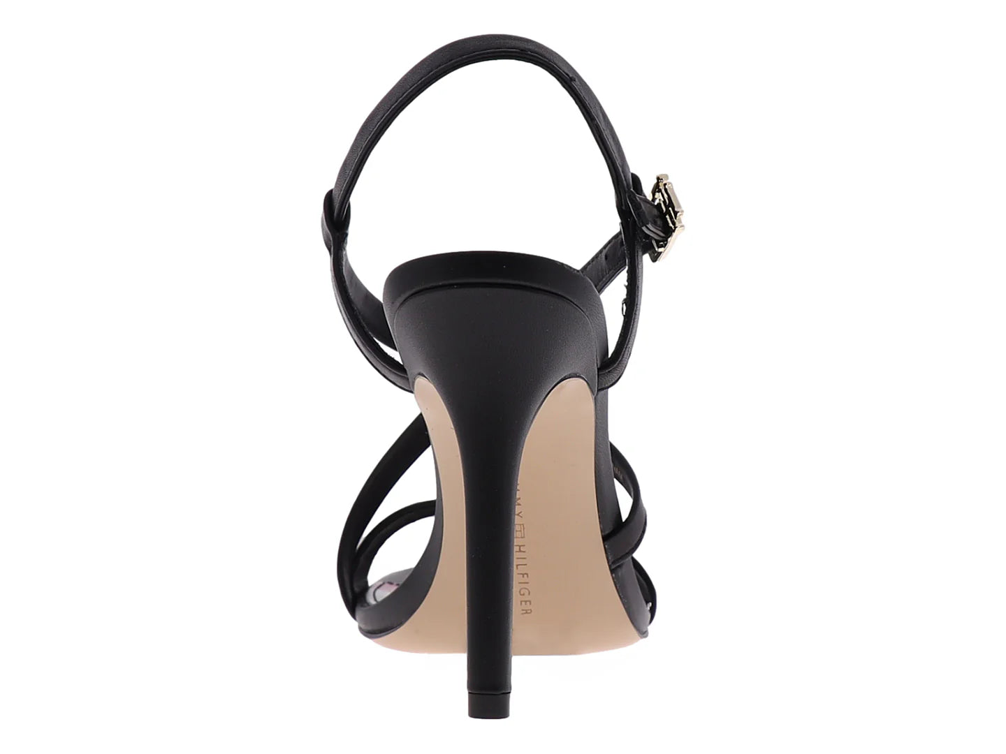 Sandalias Tommy Hilfiger Negro Tacón Alto Mujer