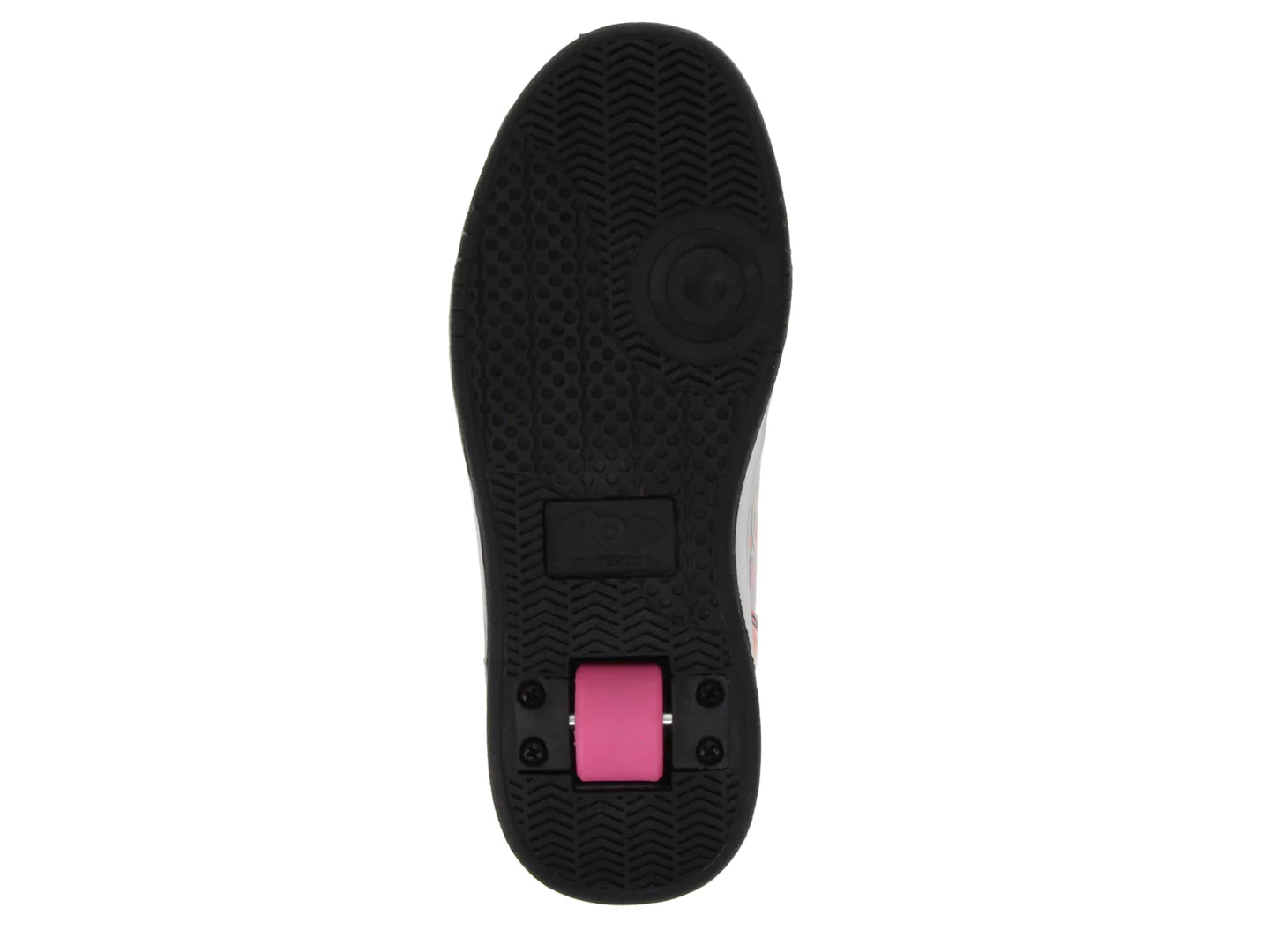 Tenis Patín Heelys Negro Rainbow Flame para Niña