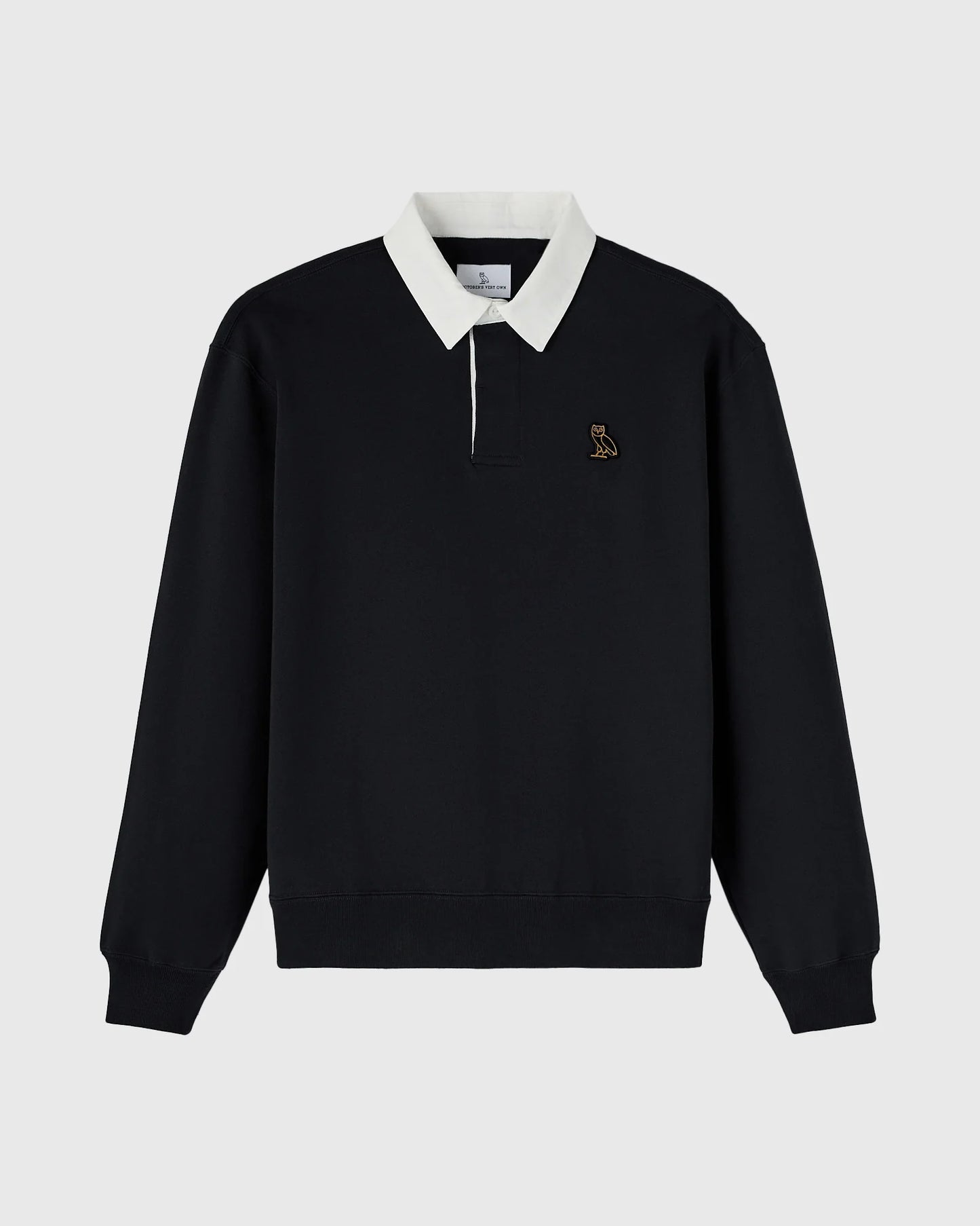Classic Rugby Polo Black