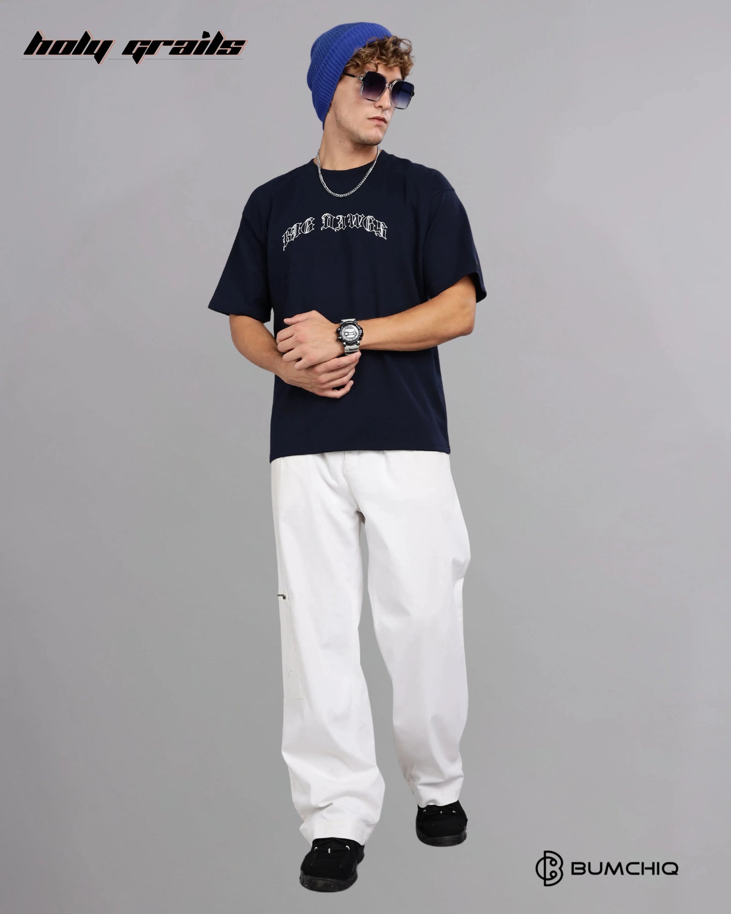 Big Dawgs Black Oversize Tee HG x Bumchiq