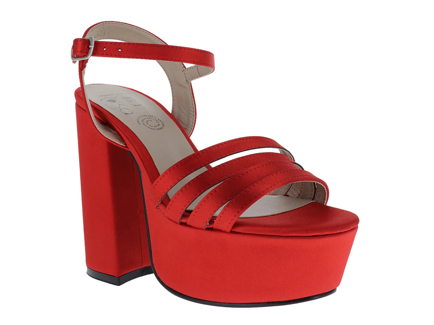 Zapatillas Luna Rosa Rojo para Mujer
