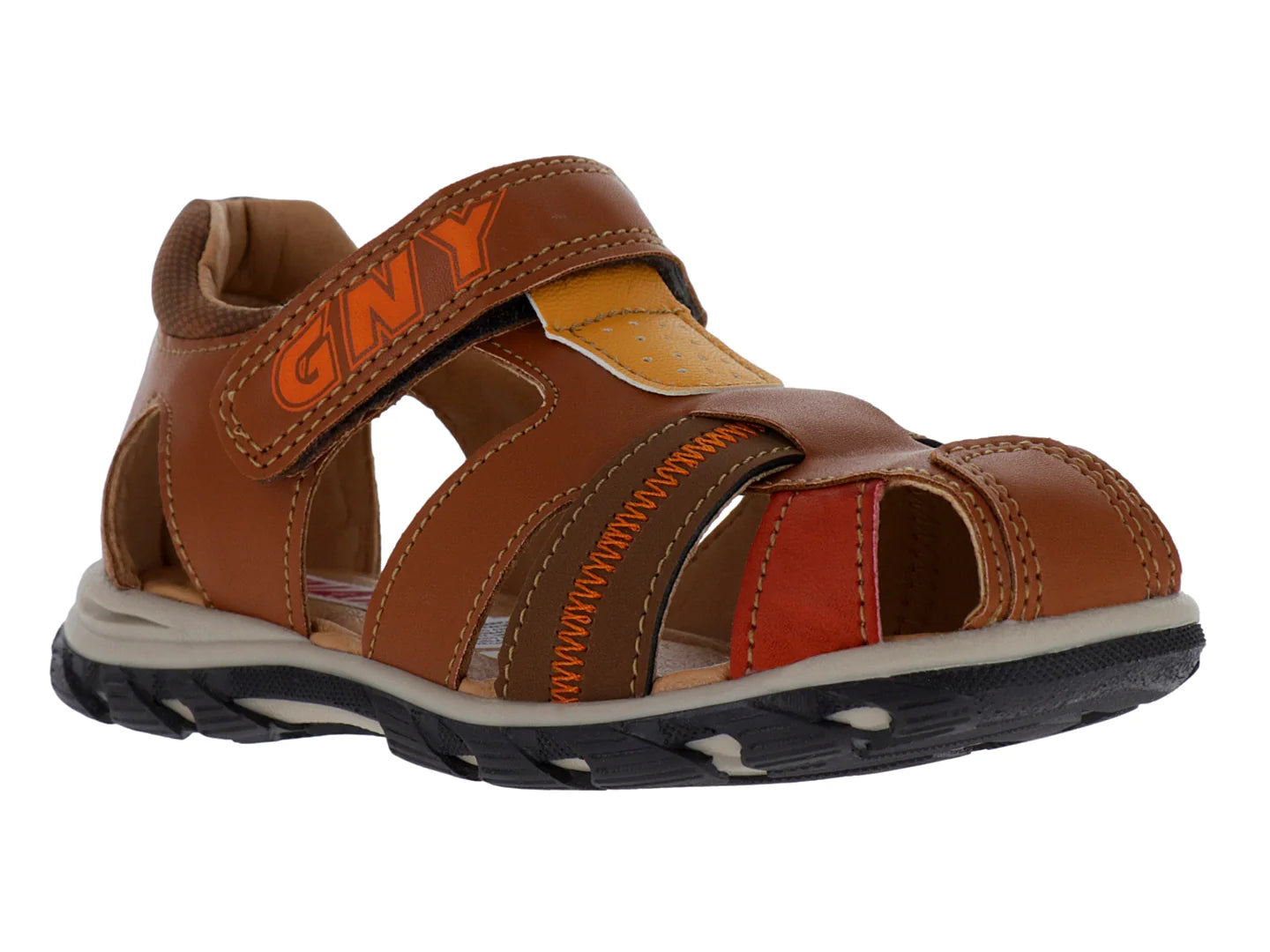 Sandalias Guany Café para Niño