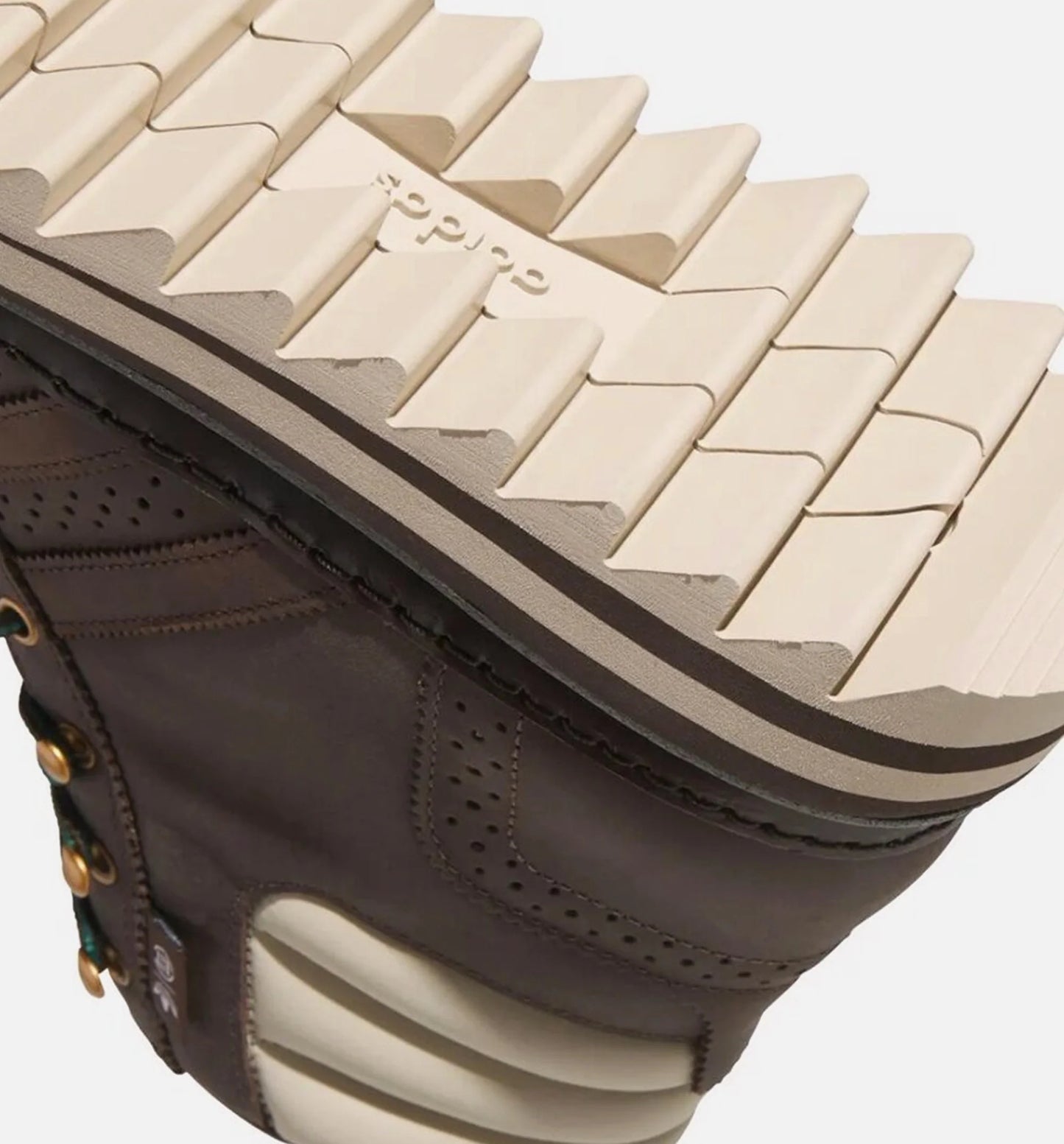 Clot x Adidas Pro Model Mens Lifestyle Boot Dark Brown Wonder Beige Dark Brown