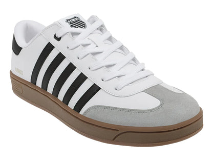 Tenis K SWISS Francis Court Blanco y Negro para Hombre