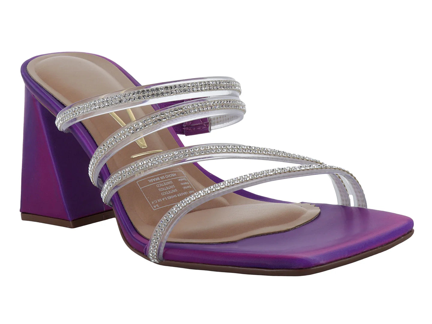 Sandalias Vizzano Rosa y Transparente para Mujer