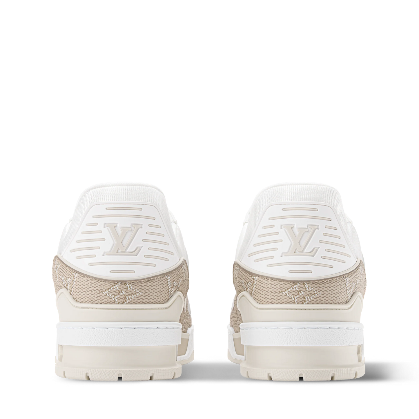 Louis Vuitton LV Trainer Beige Monogram Leather Sneaker