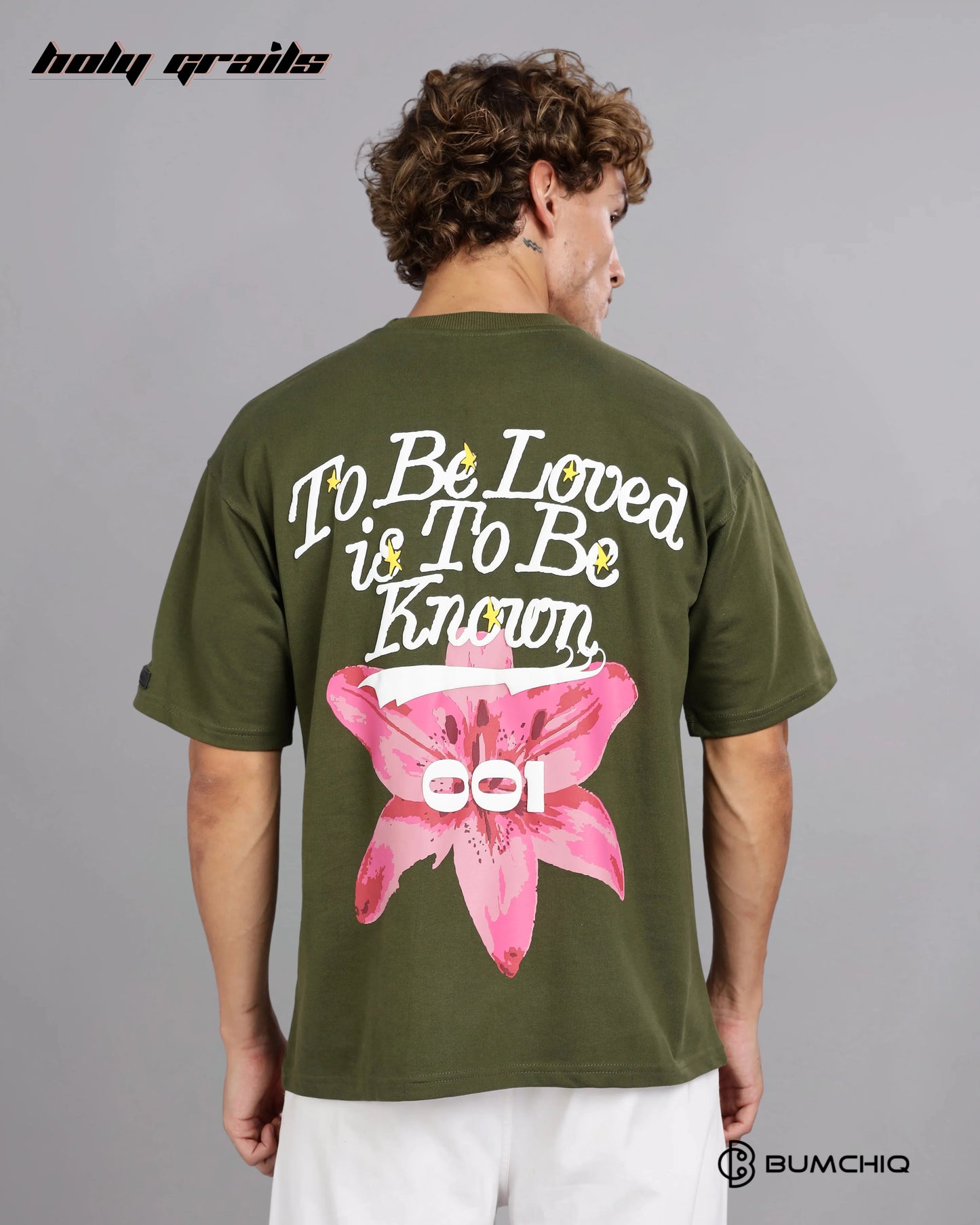 Luv Known Green Oversize Tee HG x Bumchiq