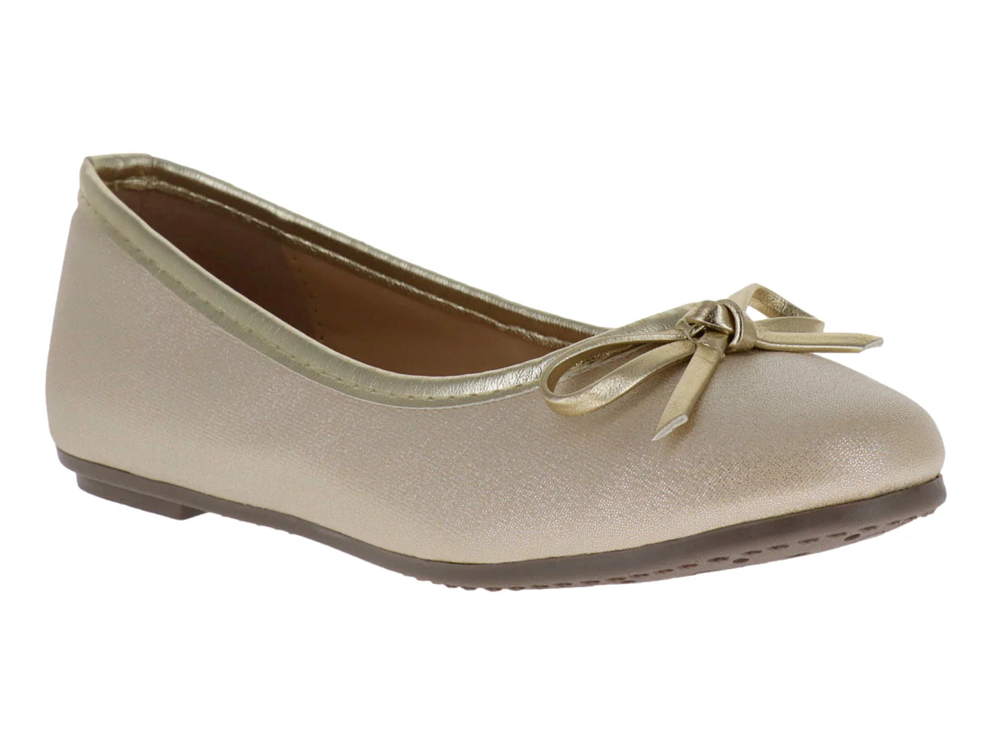 Zapatos Planos FM KIDS Color Dorado para Niña