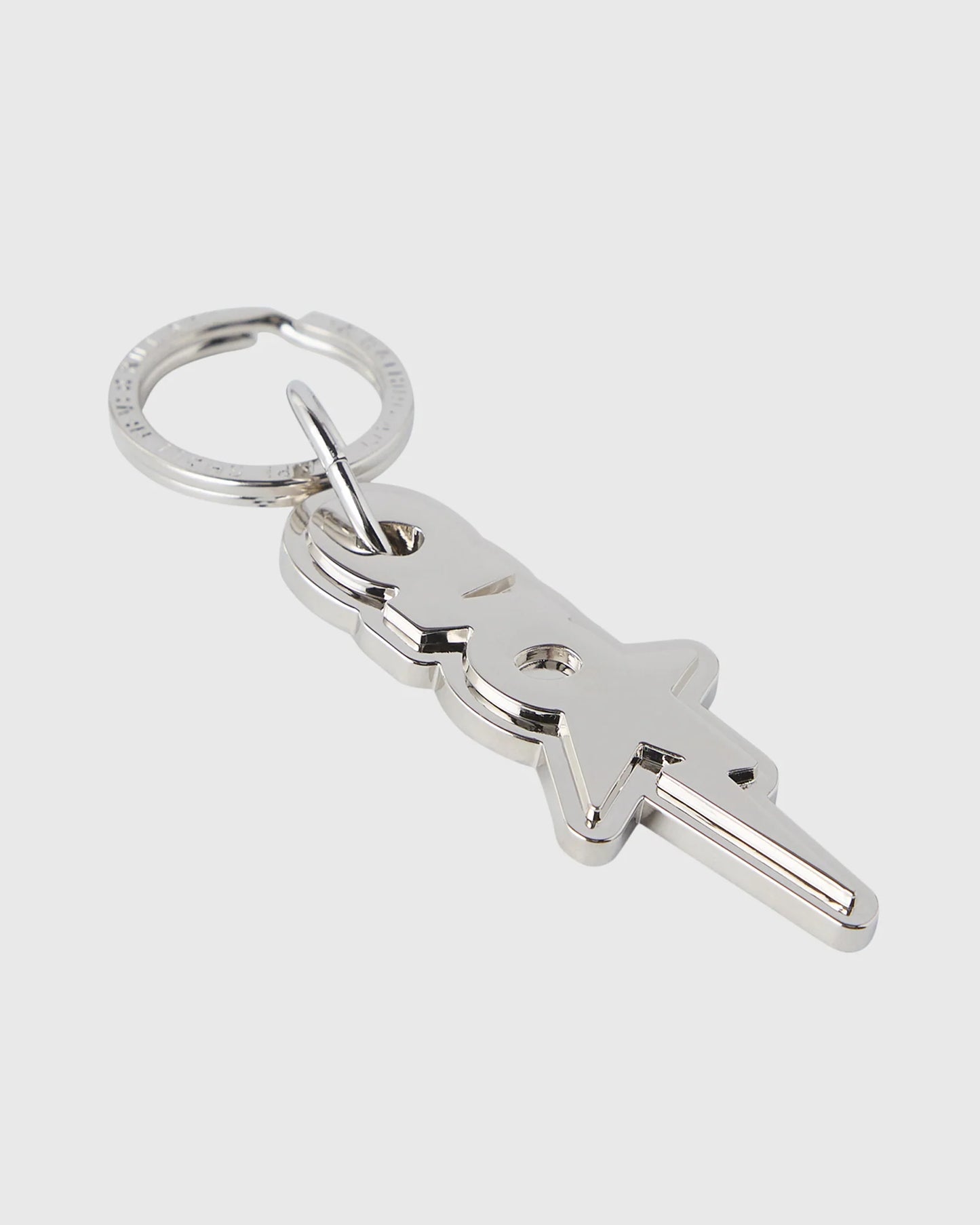 BAPE OVO Sta Keychain Silver