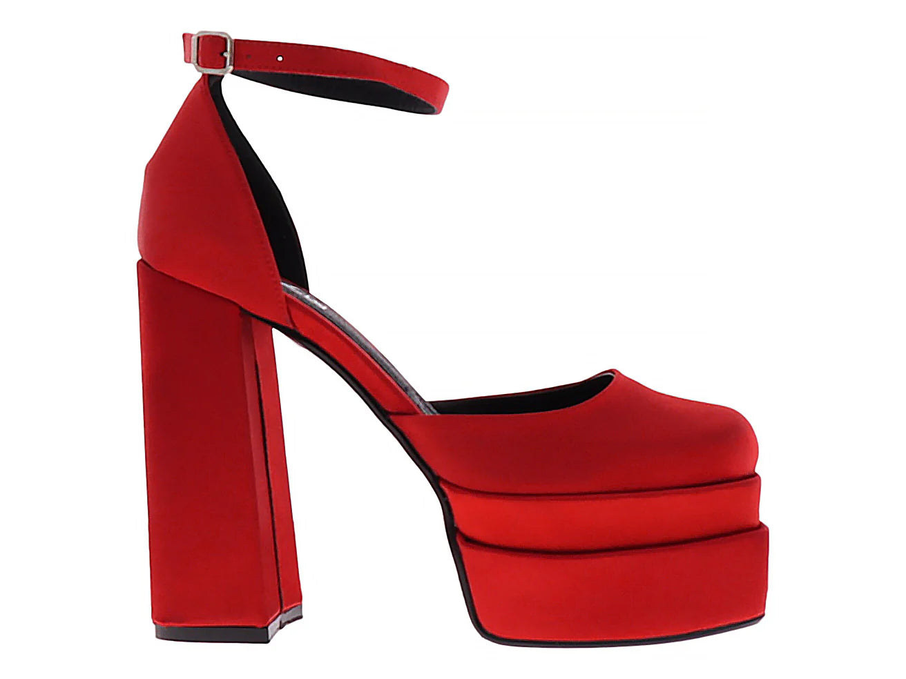 Zapatillas Roze Shantung Rojo para Mujer